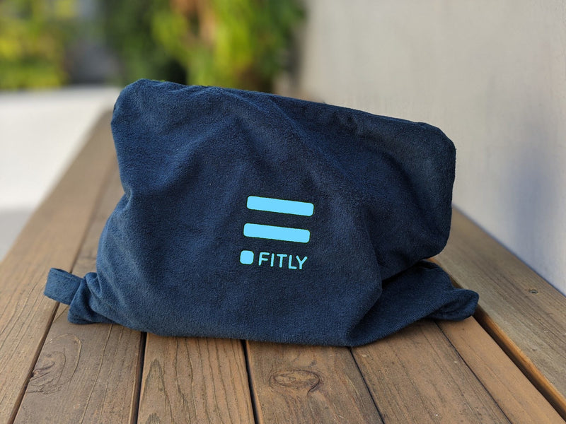 Load image into Gallery viewer, FITLY Towel - Innovative Seat Covers - Blue accents
