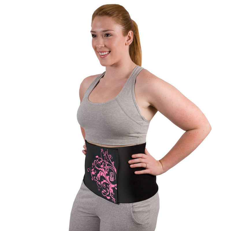 Load image into Gallery viewer, Pink Neoprene Waist Trimmer
