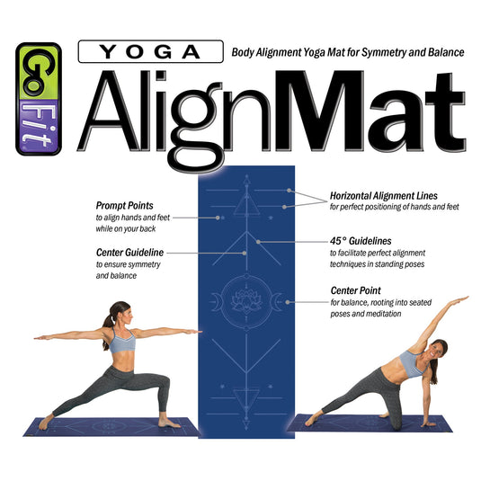 Yoga AlignMat™ - Blue