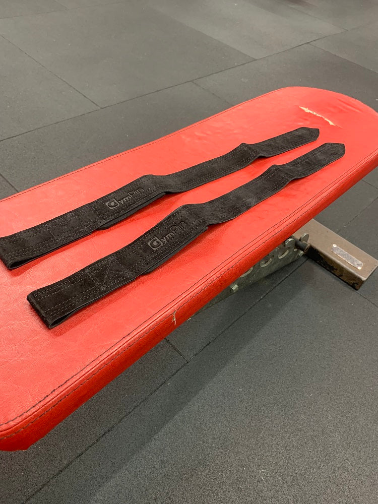Load image into Gallery viewer, GymPin Padded Leather Weight Lifting Straps! Level up your back training!
