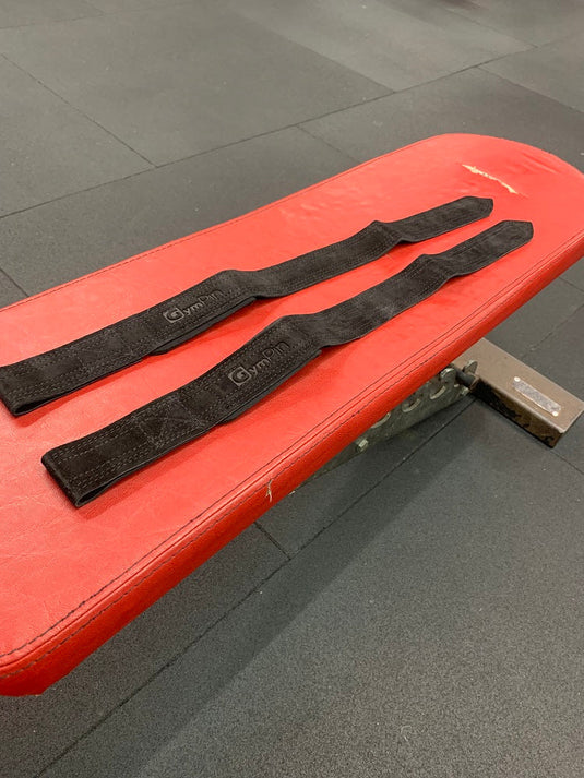 GymPin Padded Leather Weight Lifting Straps! Level up your back training!