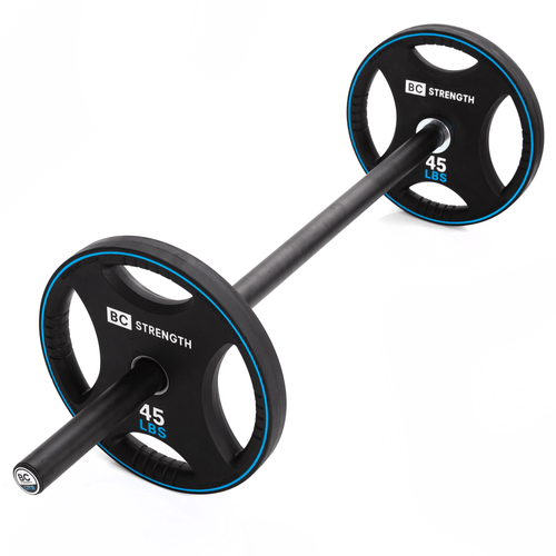 Thruster Bar Lite + 45lb Weight Plates