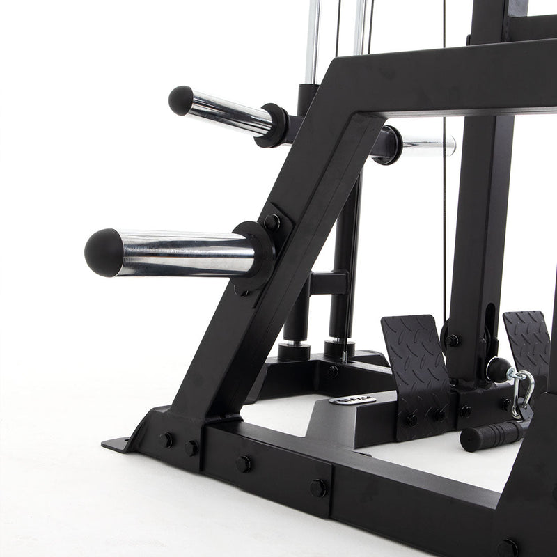 Load image into Gallery viewer, Half Power Rack With Cable Machine Lateral Pull Down / Rower
