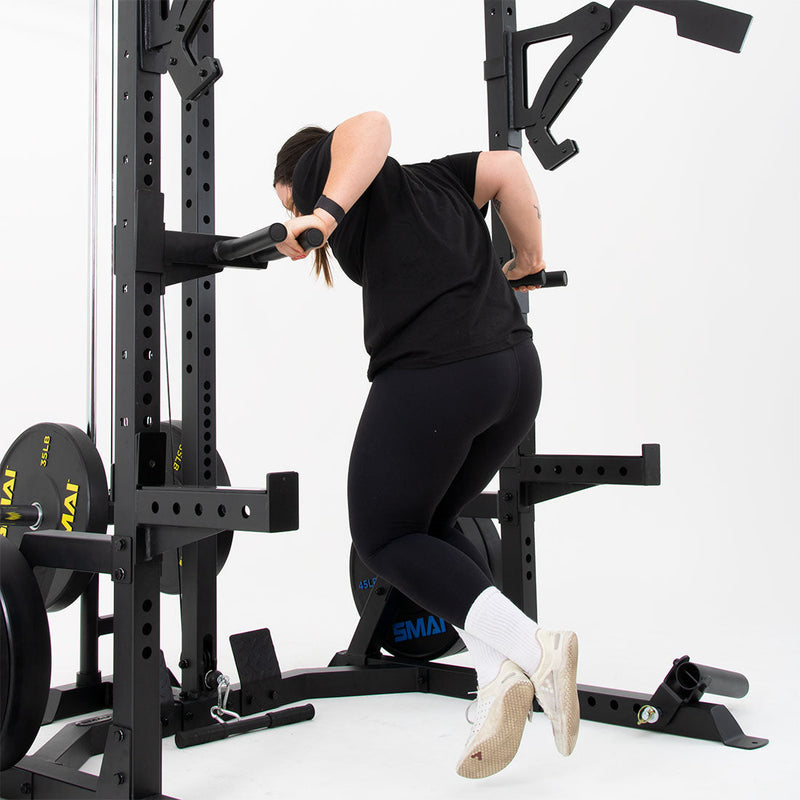 Load image into Gallery viewer, Half Power Rack Cable Weightlifting Package
