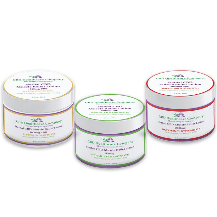 Herbal CBD Muscle Relief Lotion