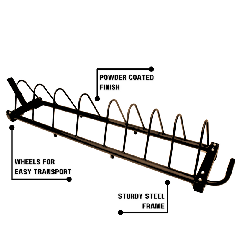 Load image into Gallery viewer, HulkFit Horizontal Plate Storage w/ Wheels
