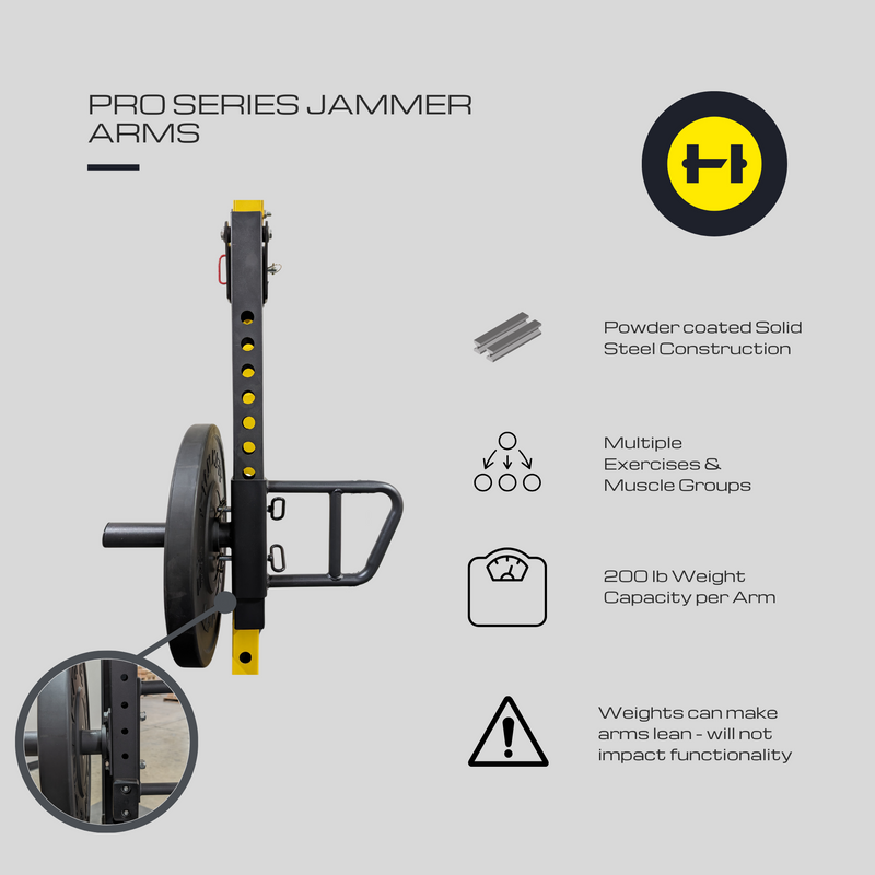 Load image into Gallery viewer, Hulkfit Pro Series Lever/Jammer Arms
