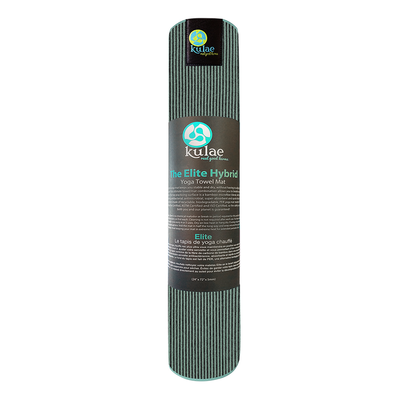 Load image into Gallery viewer, Elite Hybrid - Super Absorbent - Soft Touch Top - (5mm) Yoga Mat
