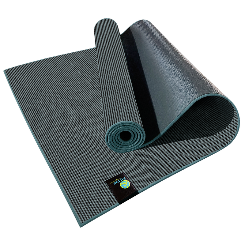 Load image into Gallery viewer, Elite Hybrid - Super Absorbent - Soft Touch Top - (5mm) Yoga Mat
