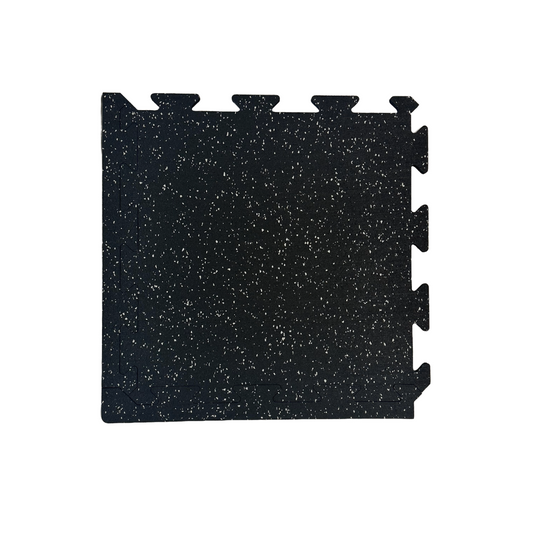 Interlocking Rubber Tiles – 8mm (Set of 6) | Made in the USA