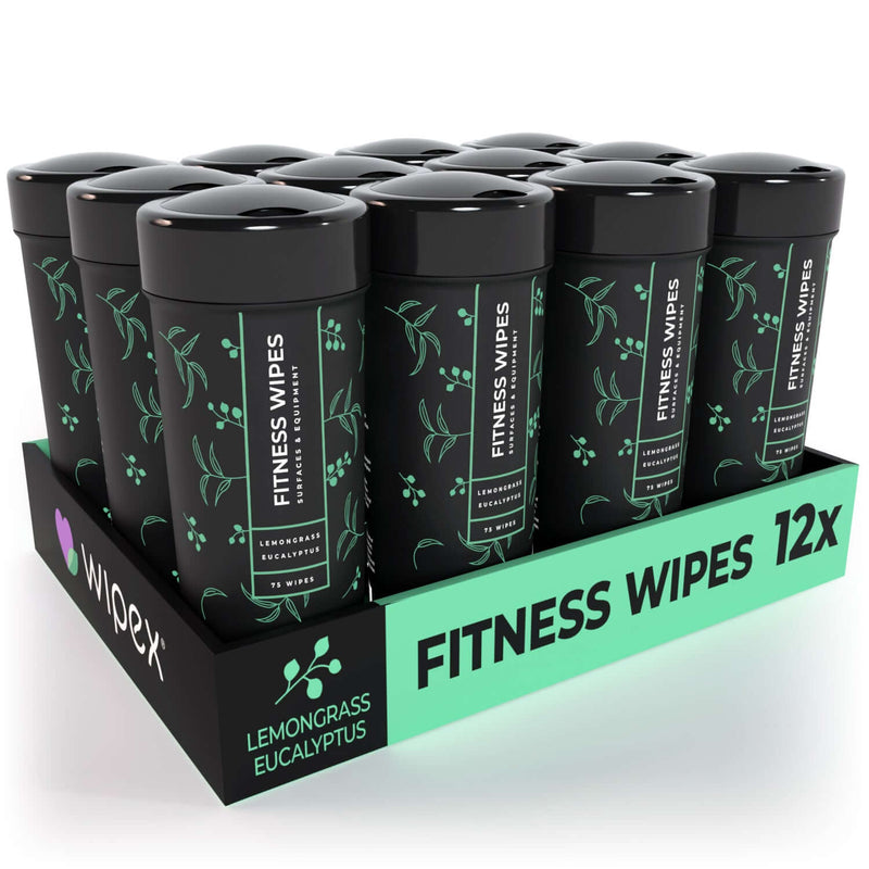 Load image into Gallery viewer, Natural Cleaning Wipes for Gyms &amp; Fitness Equipment
