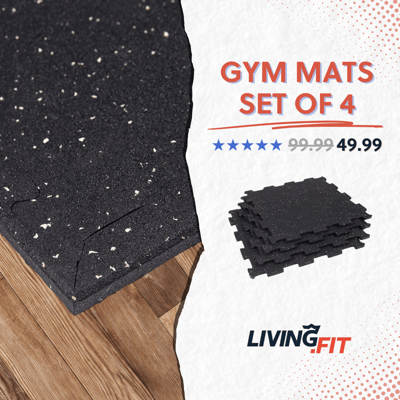 Load image into Gallery viewer, Interlocking Gym Mats - Set of 4 - Includes Edge Pieces - 10mm
