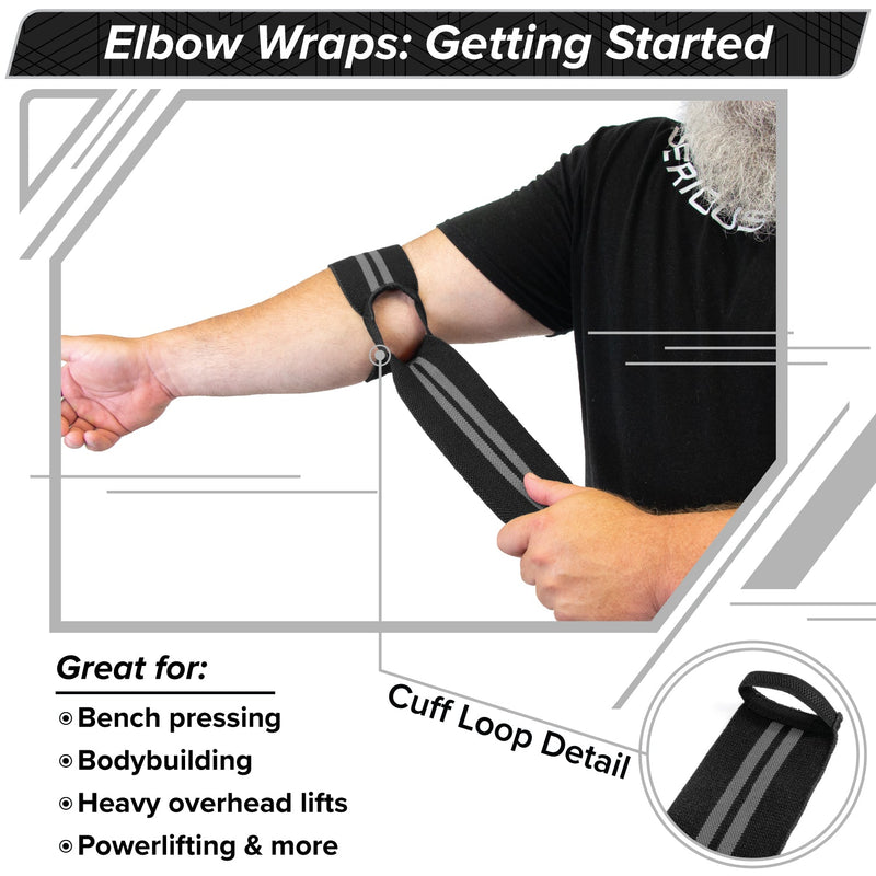 Load image into Gallery viewer, Elbow Wraps (Pair)
