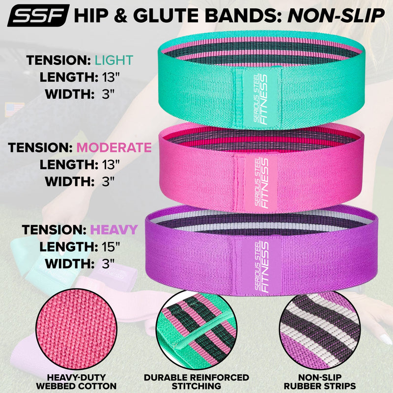 Load image into Gallery viewer, Hip &amp; Glute Activation Band (Non-Slip)
