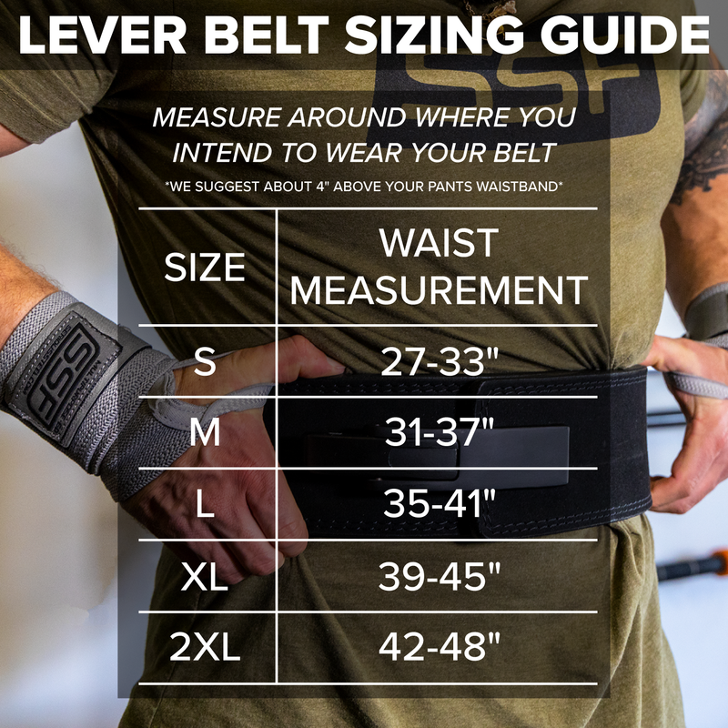 Load image into Gallery viewer, Lever Powerlifting Belt (10mm)
