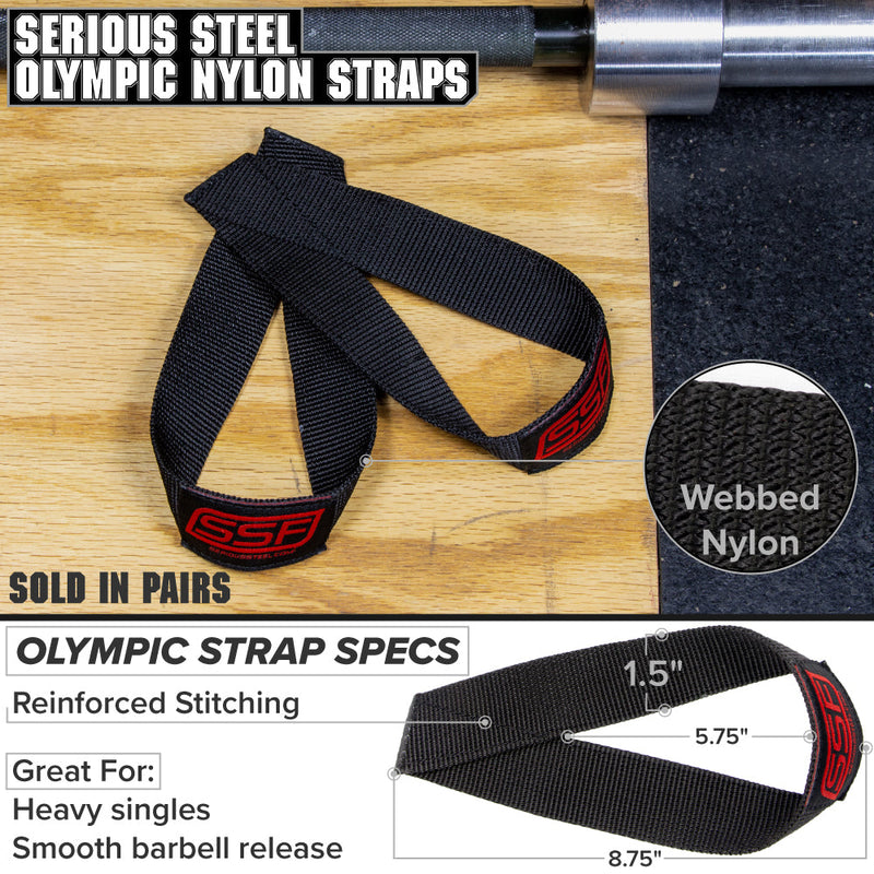 Load image into Gallery viewer, Olympic Lifting Straps
