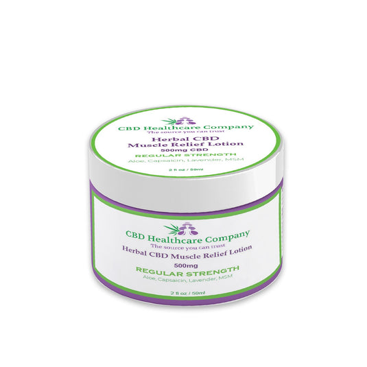 Herbal CBD Muscle Relief Lotion