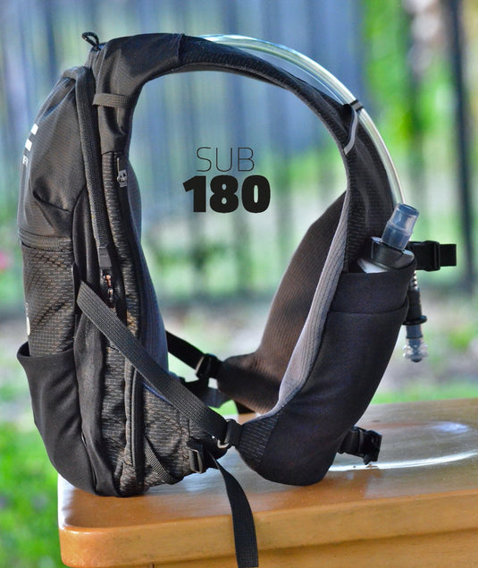 FITLY Sub180 - Adventure Running Pack - Edgy Black