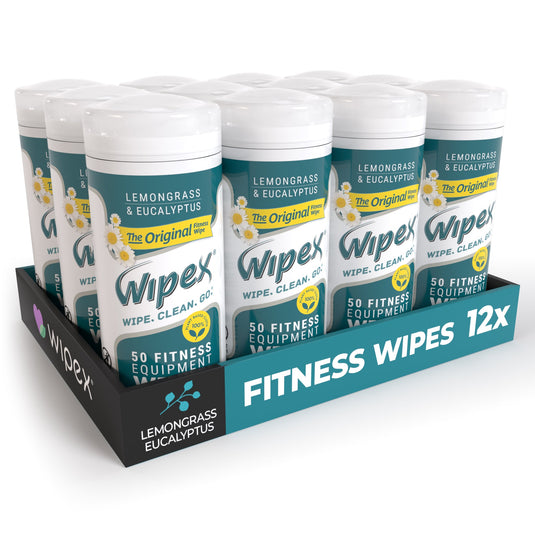 Wipex® Natural Yoga Mat Wipes | Soft, Plant-Based, Infused With Essential Oils