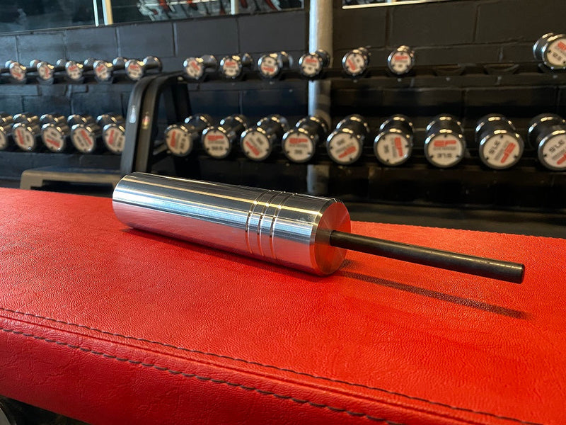 Load image into Gallery viewer, The KingPin - Extra-long version of our Original 2&quot; GymPin - Used by IFBB professional bodybuilders, powerlifters and strength athletes across the globe
