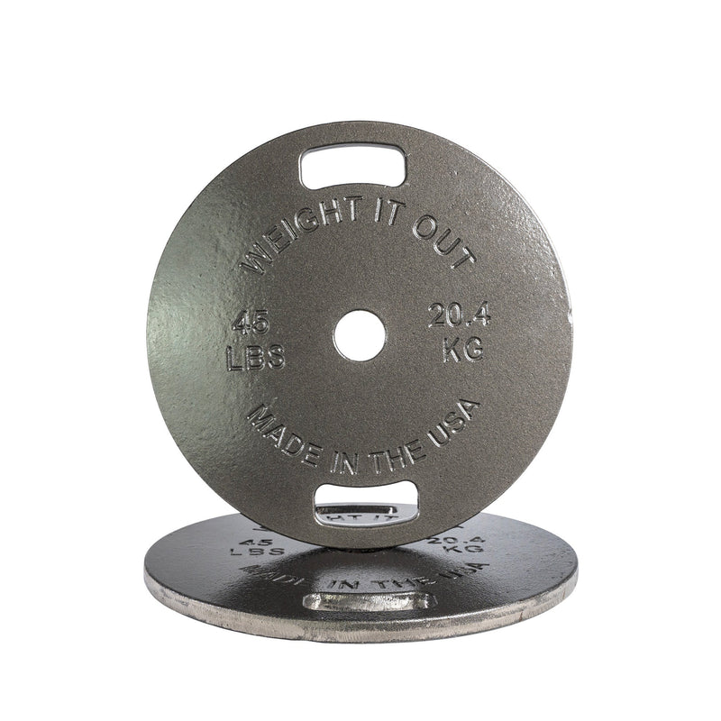 Load image into Gallery viewer, Cast 45lb And Steel Weight Plate Sets
