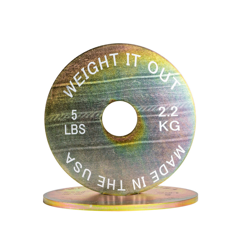 Load image into Gallery viewer, 5 Pound Weight Plate Pair
