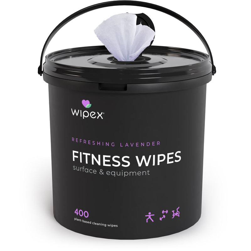 Load image into Gallery viewer, Wipex 400 Yoga Mat Wipes | Natural | Plant-based | For Fitness &amp; Yoga Gear, Chiropractic, Massage Tables
