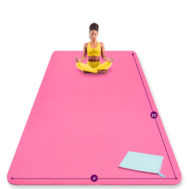 Load image into Gallery viewer, Large Yoga Mats for Acroyoga and Home Gym
