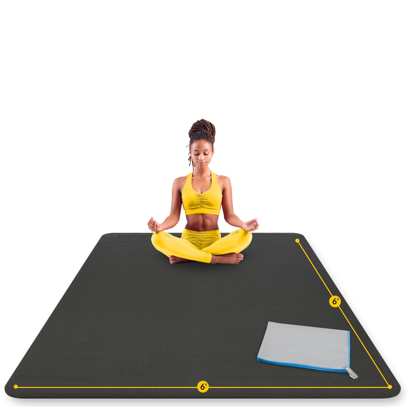 Load image into Gallery viewer, Large Yoga Mats for Acroyoga and Home Gym
