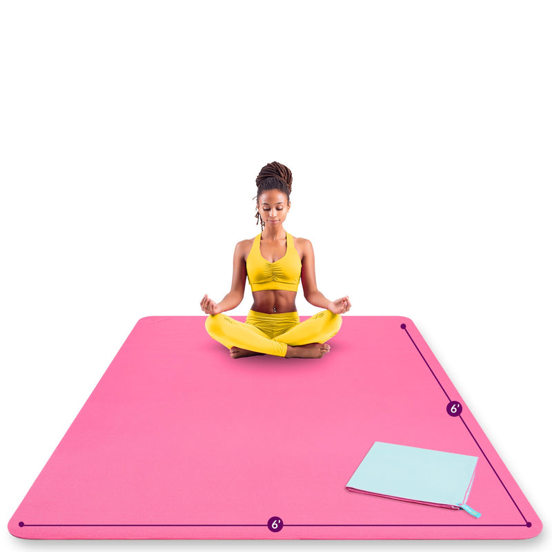 Load image into Gallery viewer, Large Yoga Mats for Acroyoga and Home Gym
