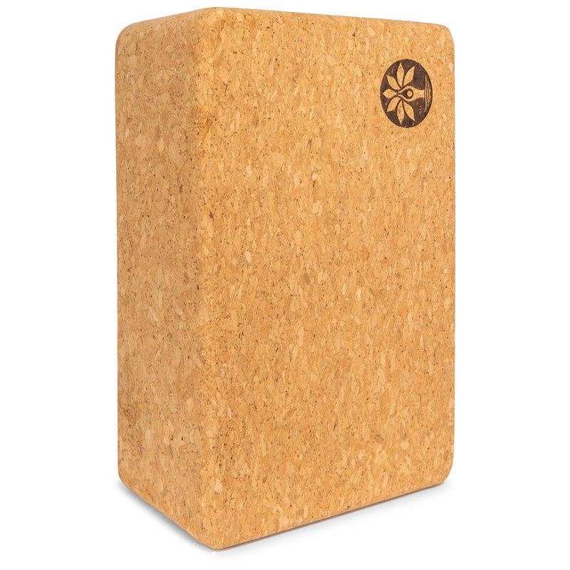 Load image into Gallery viewer, Blossom Cork Yoga Block
