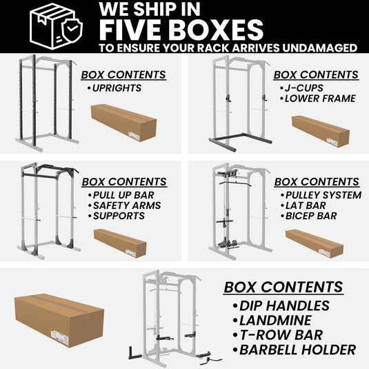 Synergee 2200 Series Power Rack