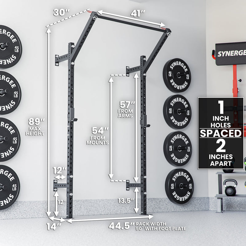 Load image into Gallery viewer, Synergee 2200 Series Wall Mounted Squat Rack
