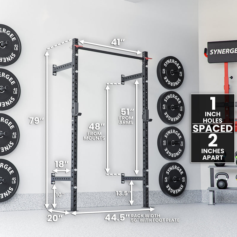 Load image into Gallery viewer, Synergee 2200 Series Wall Mounted Squat Rack
