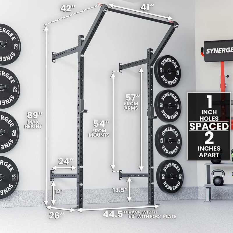 Load image into Gallery viewer, Synergee 2200 Series Wall Mounted Squat Rack
