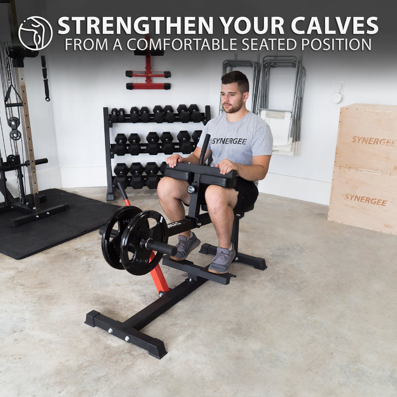 Load image into Gallery viewer, Synergee Seated Calf Raise Machine
