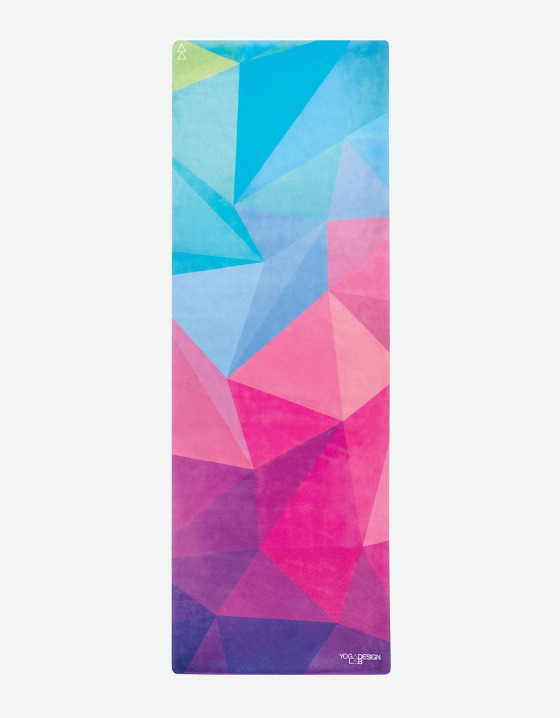 Load image into Gallery viewer, Combo Yoga Mat: 2-in-1 (Mat + Towel) - 1.5mm Geo - Lightweight, Ultra-Soft
