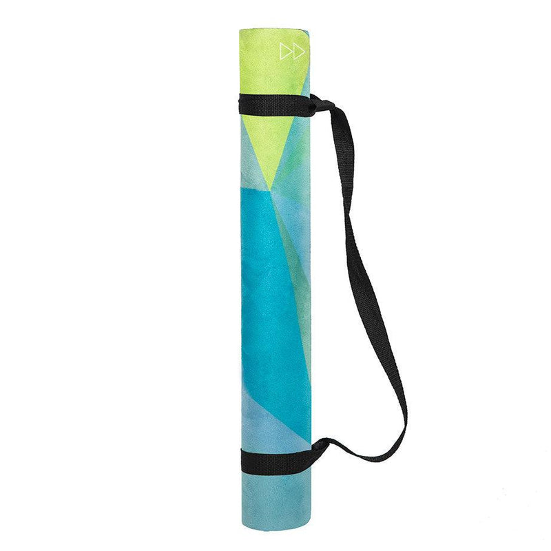 Load image into Gallery viewer, Combo Yoga Mat: 2-in-1 (Mat + Towel) - 1.5mm Geo - Lightweight, Ultra-Soft
