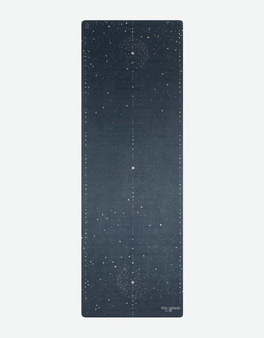 Combo Yoga Mat: 2-in-1 (Mat + Towel) - Celestial - Lightweight, Ultra-Soft