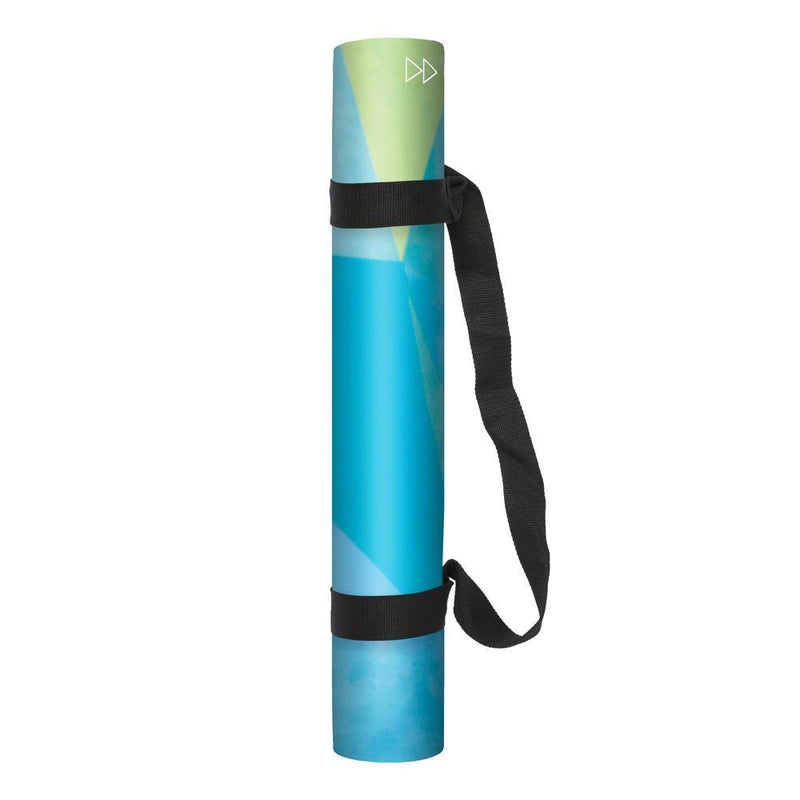 Load image into Gallery viewer, Combo Yoga Mat: 2-in-1 (Mat + Towel) - Geo - Lightweight, Ultra-Soft
