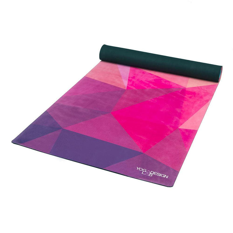 Load image into Gallery viewer, Combo Yoga Mat: 2-in-1 (Mat + Towel) - Geo - Lightweight, Ultra-Soft
