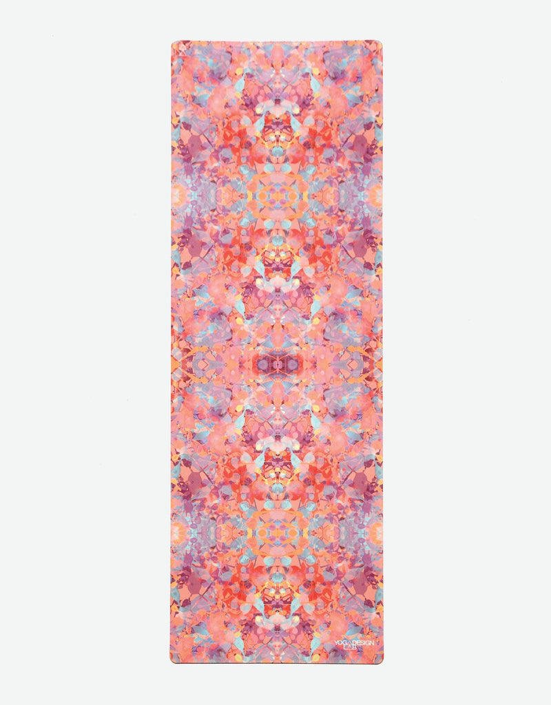 Load image into Gallery viewer, Yoga Design Lab - Combo Yoga Mat - Kaleidoscope - 2-in-1 (Mat + Towel) 178 cm - Best For Hot Practices
