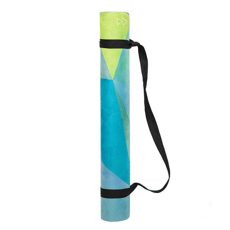 Load image into Gallery viewer, Combo Yoga Mat: 2-in-1 (Mat + Towel) - Kids Geo - Lightweight, Ultra-Soft
