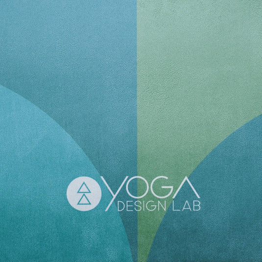 Yoga Design Lab - Combo Yoga Mat: 2-in-1 (Mat + Towel) - Rise - Lightweight & Ultra-Soft