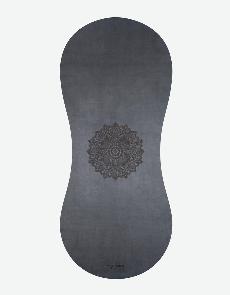 Load image into Gallery viewer, Curve Yoga Mat - 3.5mm - Mandala Charcoal - Large yoga Mat For Tall Yogis
