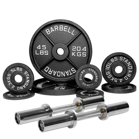 Barbell Standard Loadable Dumbbell Bar Weight Sets