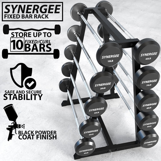 Synergee Fixed Barbell Storage Rack