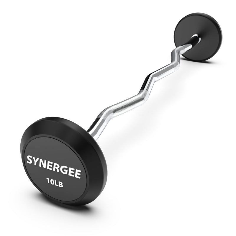 Load image into Gallery viewer, Synergee Fixed Easy Curl Barbell
