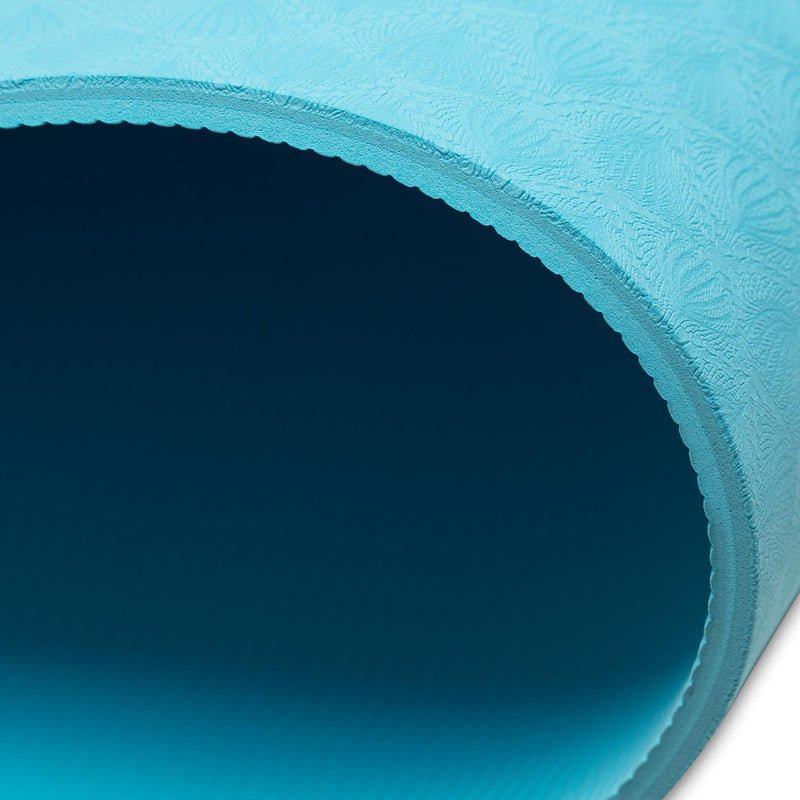 Load image into Gallery viewer, Yoga Design Lab - Flow Yoga Mat - Mandala Aqua 6mm - Ideal Mat For Beginners
