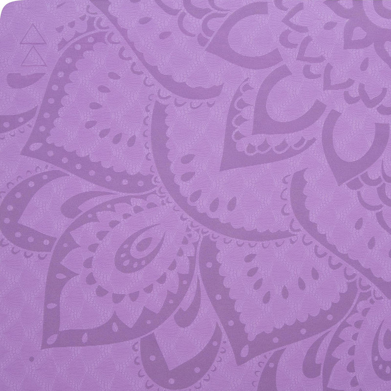 Load image into Gallery viewer, Yoga Design Lab - Flow Yoga Mat - Mandala Lavender 6mm - Best For Beginner Practices
